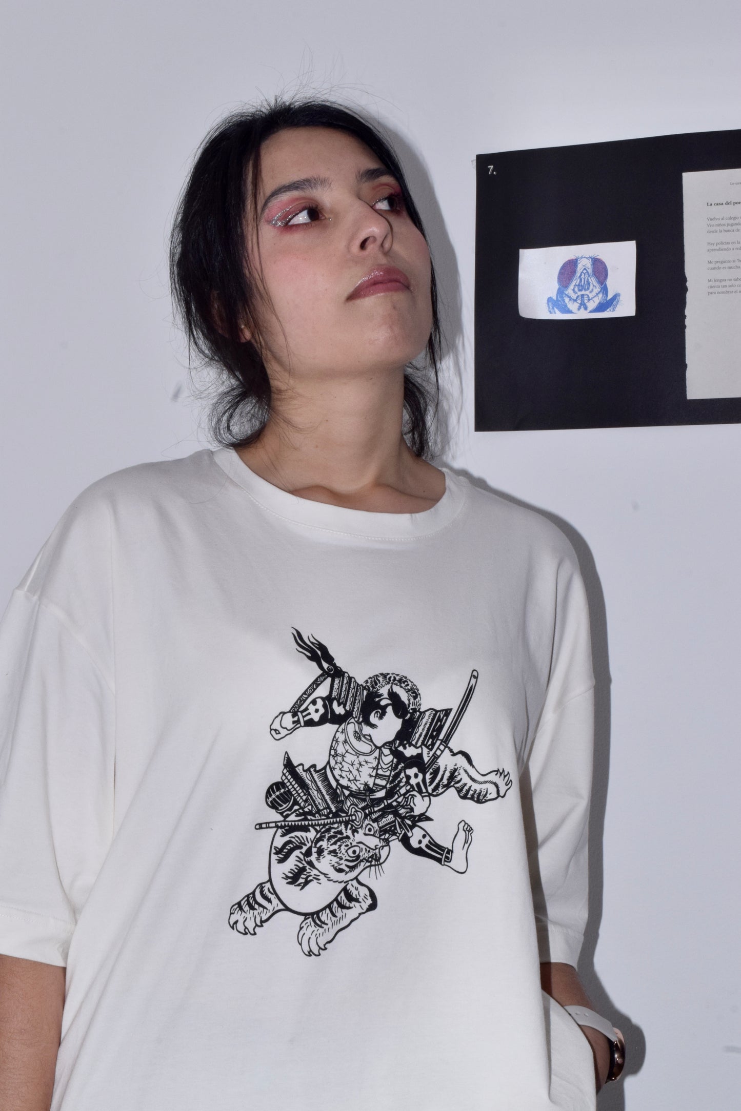 Camiseta Samurai sobre Tora